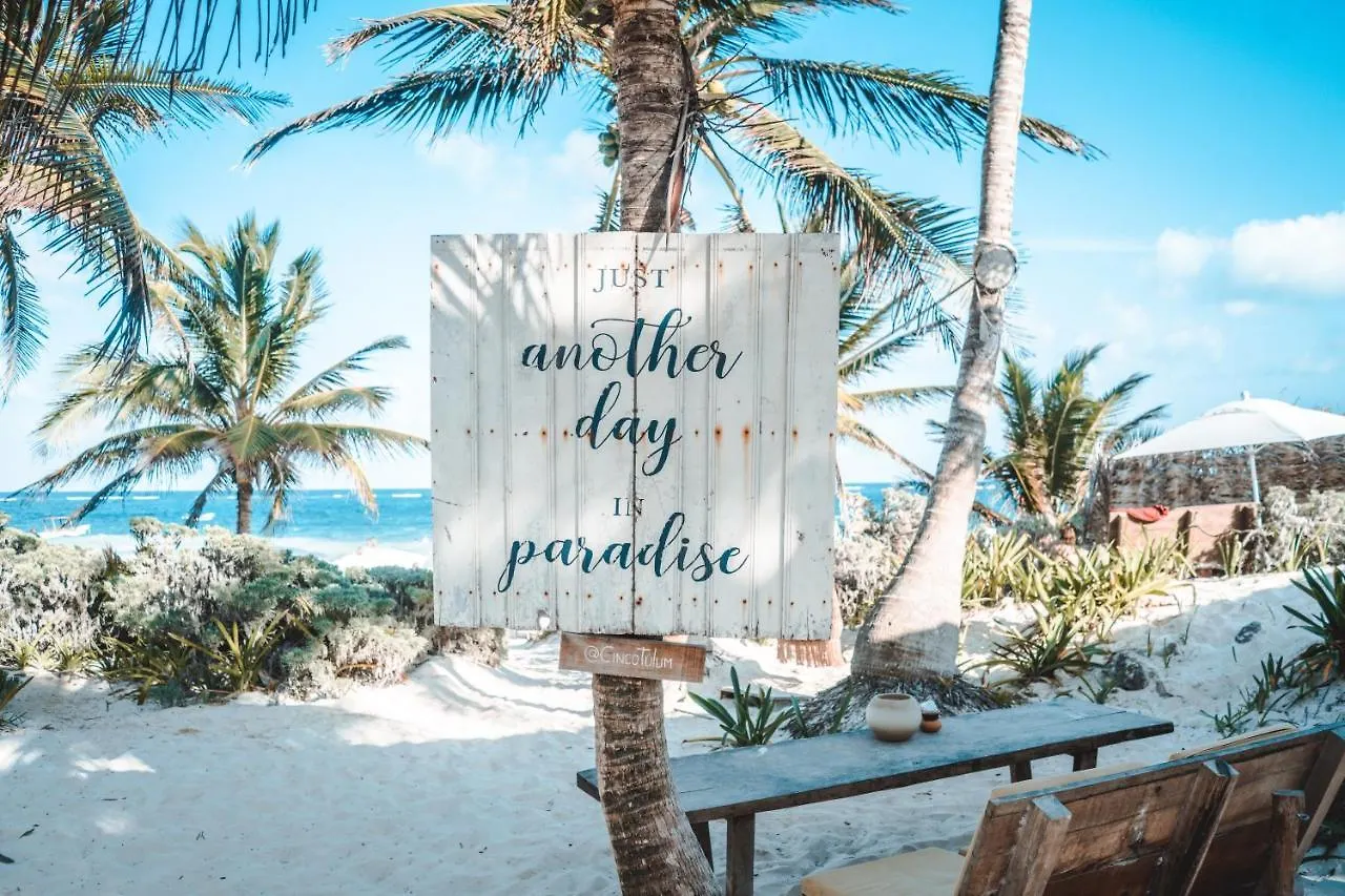 Cinco Tulum Hotel Luxe tent